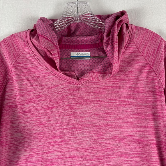 Columbia, Omni‎ Freeze, Pink Long Sleeve, Hoodie, Women's Size XL, Athleisure - Picture 2 of 12
